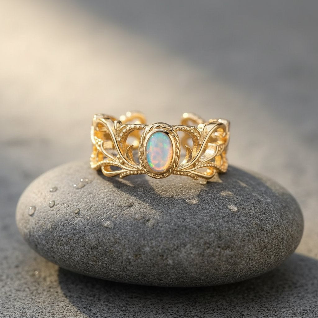 Lourdes Opal Ring
