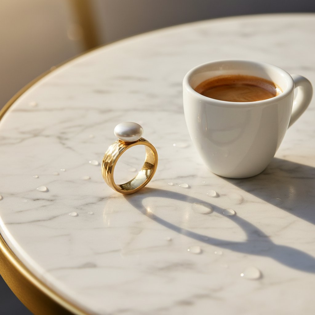 Juliette Pearl Ring