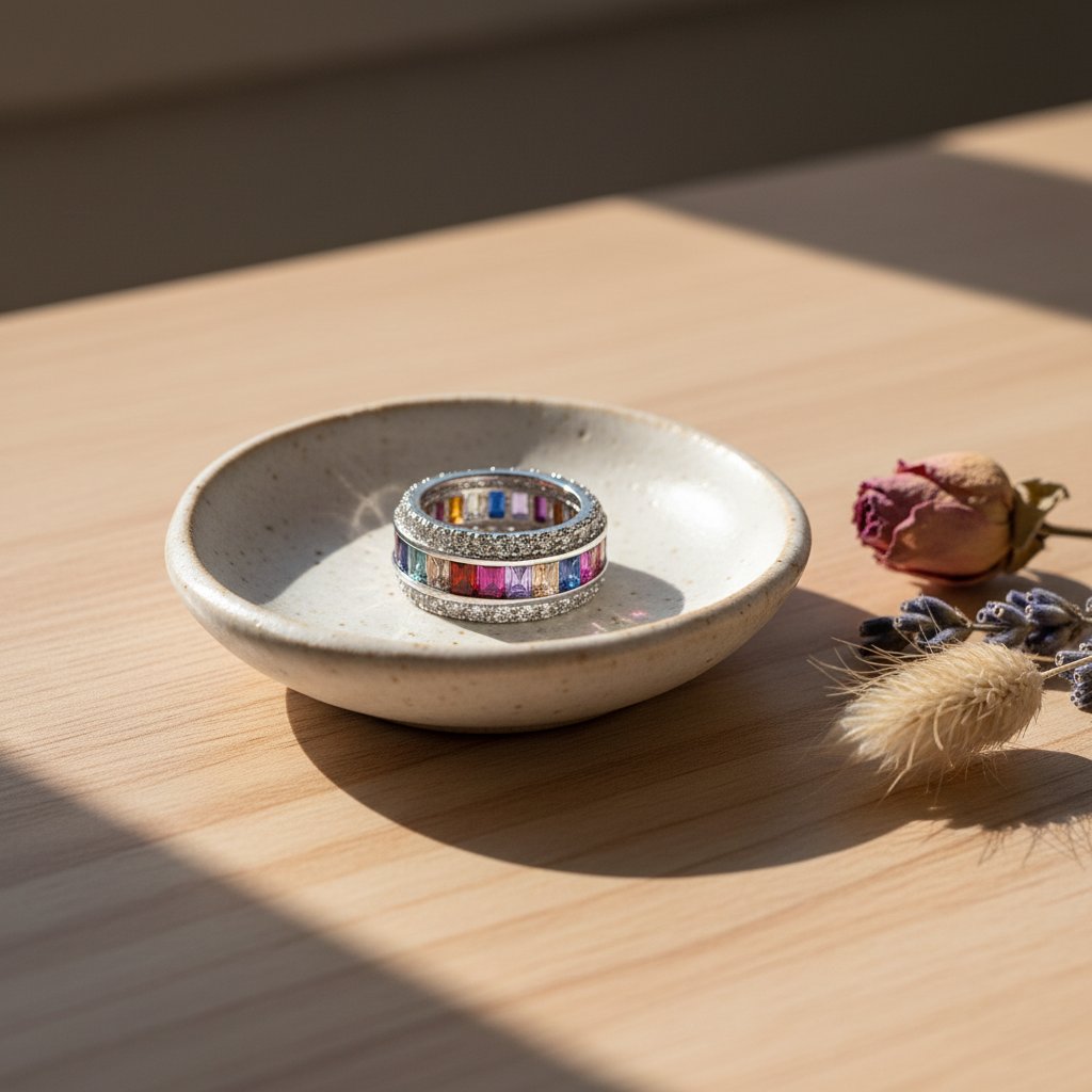 Mireille zilveren ring