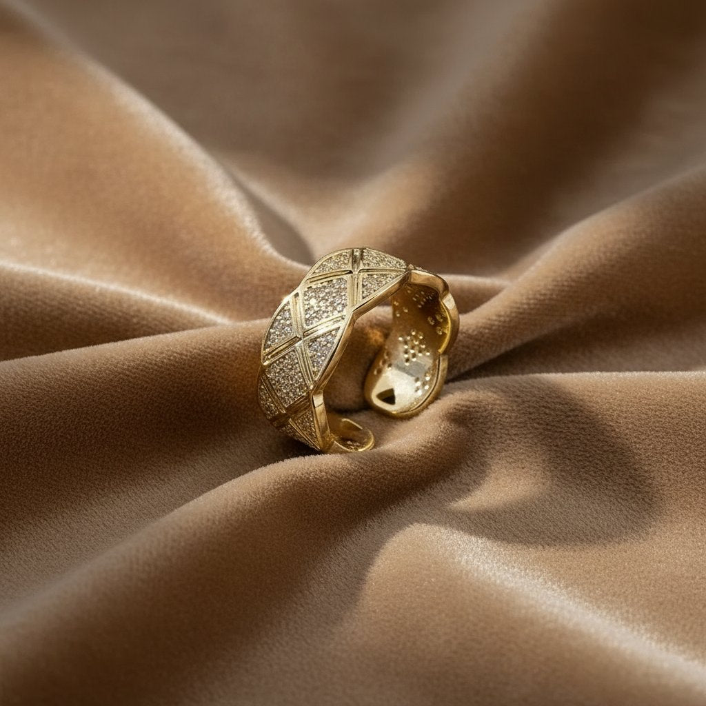 Bracelet rigide Nadia en zircone