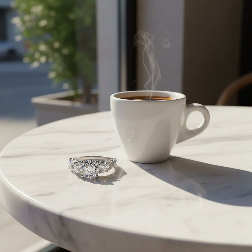 Lune Zirconia Ring