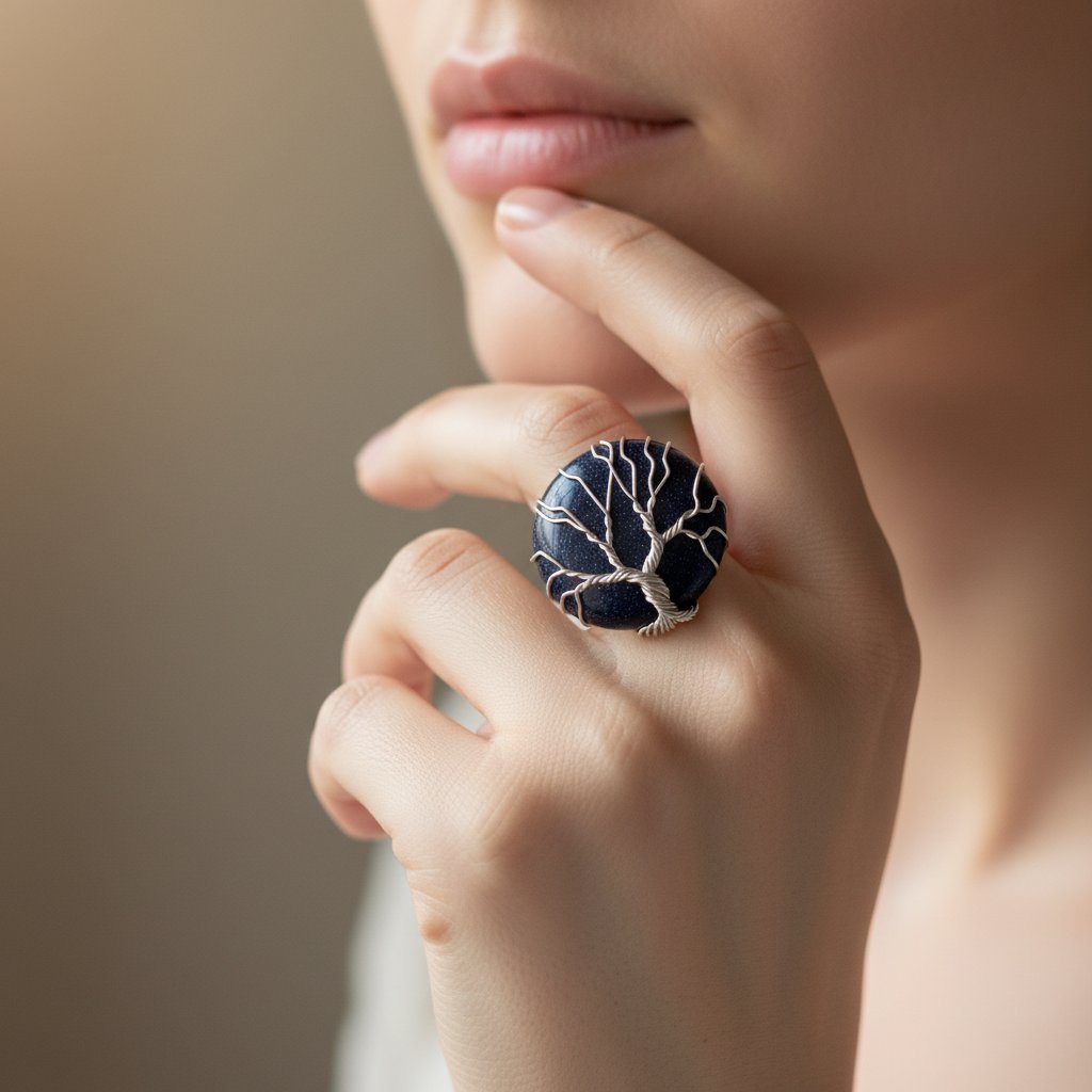 Nerine zilveren ring