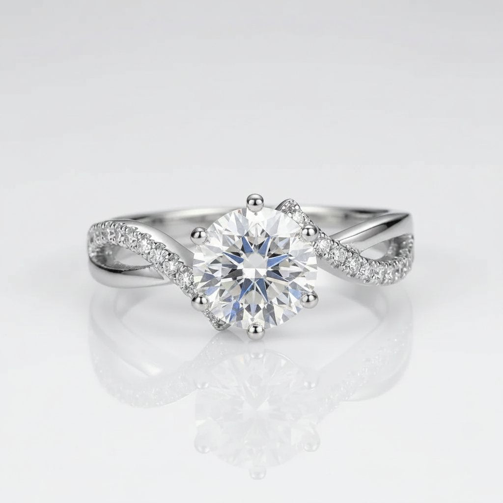 Perle Zirconia Ring