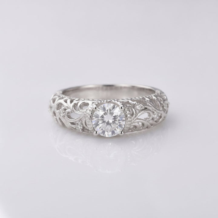 Anello Valentine in zirconia