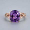 Valentine Amethyst Ring