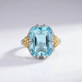 Prsteň Yara Aquamarine