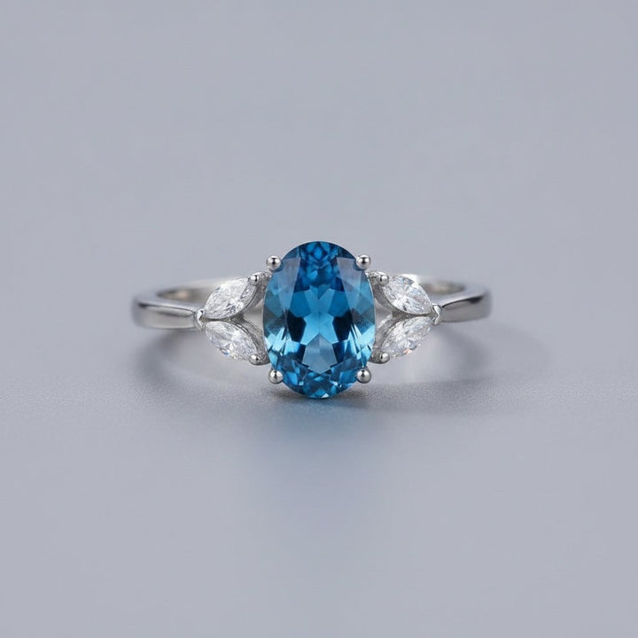 Delphine Topaz Ring