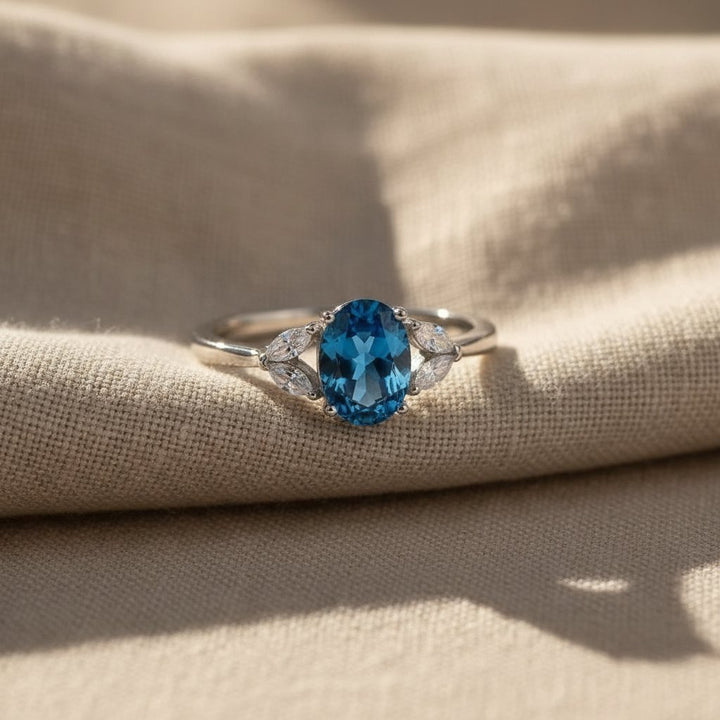 Delphine Topaz Ring
