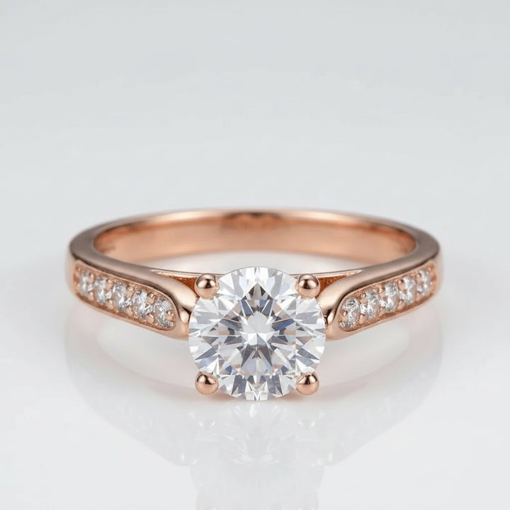 Wisteria-ring med zirkonia
