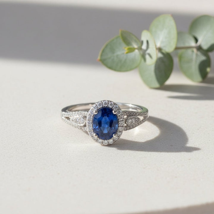 Aurelie Sapphire Ring