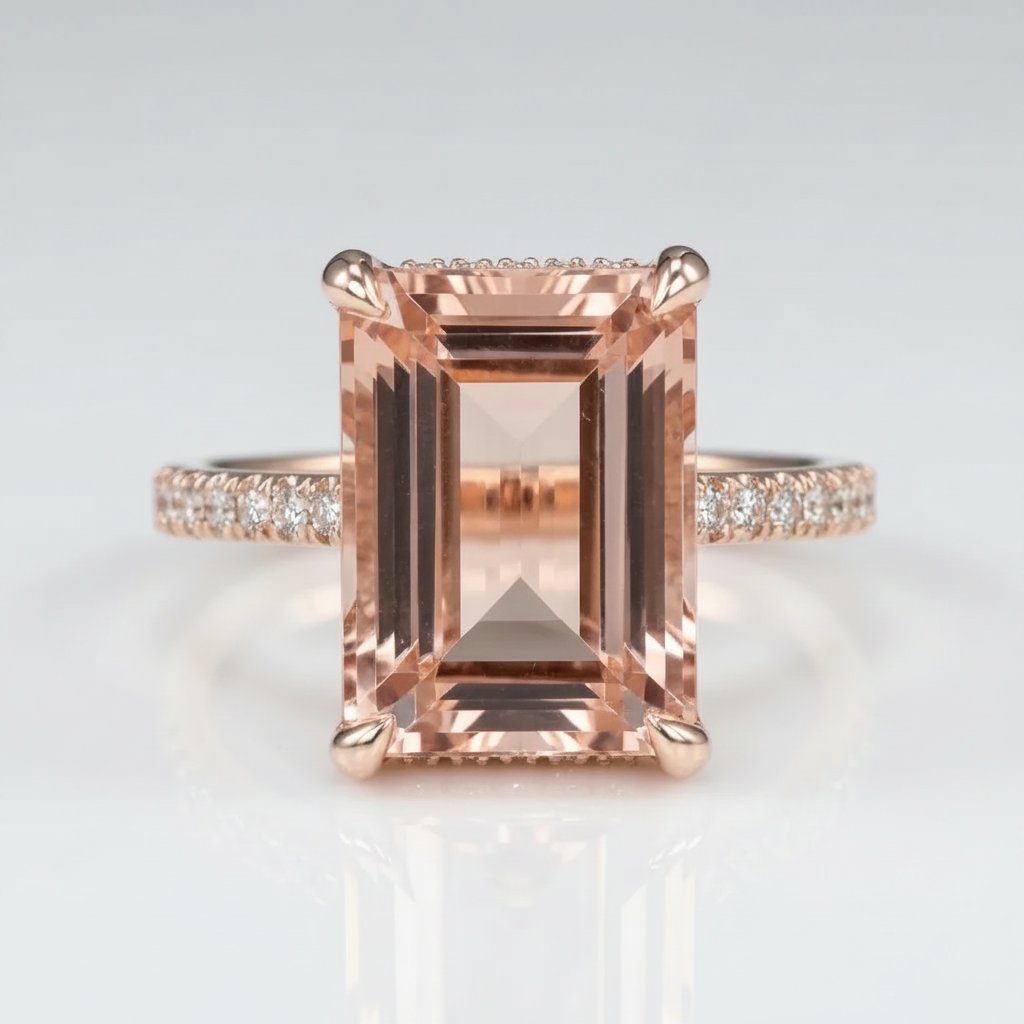 Doria Morganite Ring