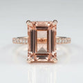 Doria Morganite Ring