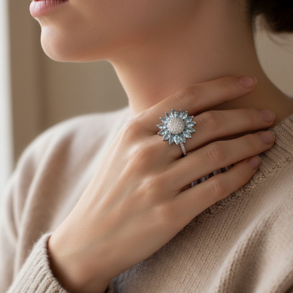 Leocadia Topaz Ring