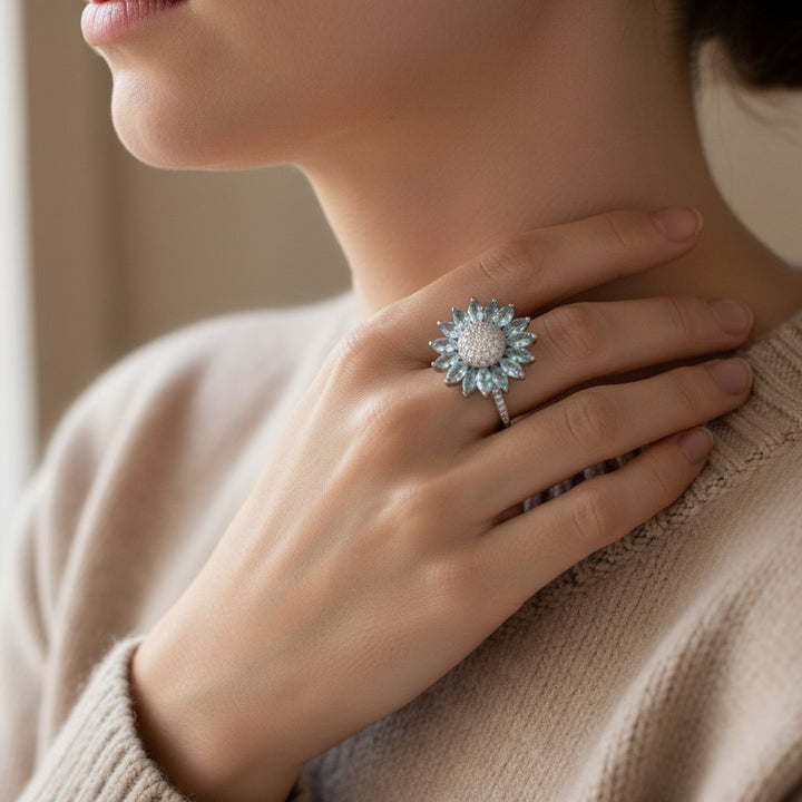 Leocadia Topaz Ring