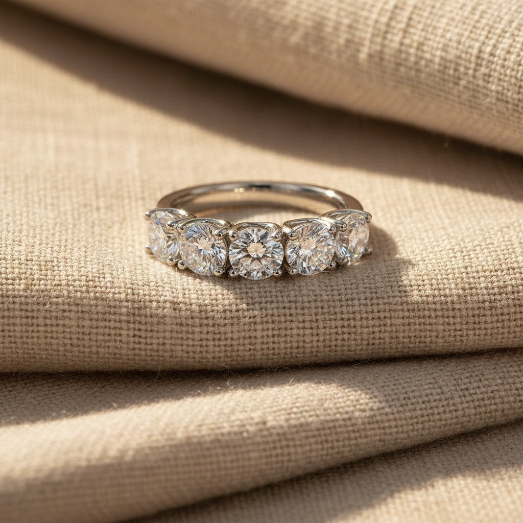 Anel Solveig com diamante