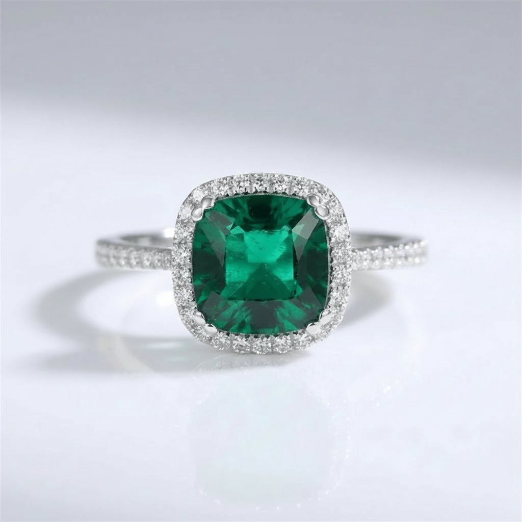 Tindra Emerald Ring