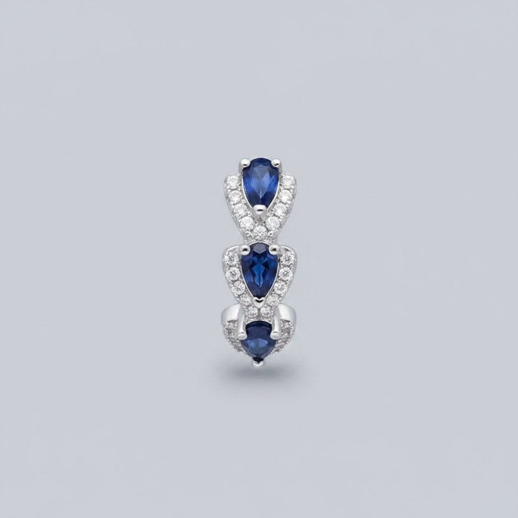 Wisteria Sapphire Earrings