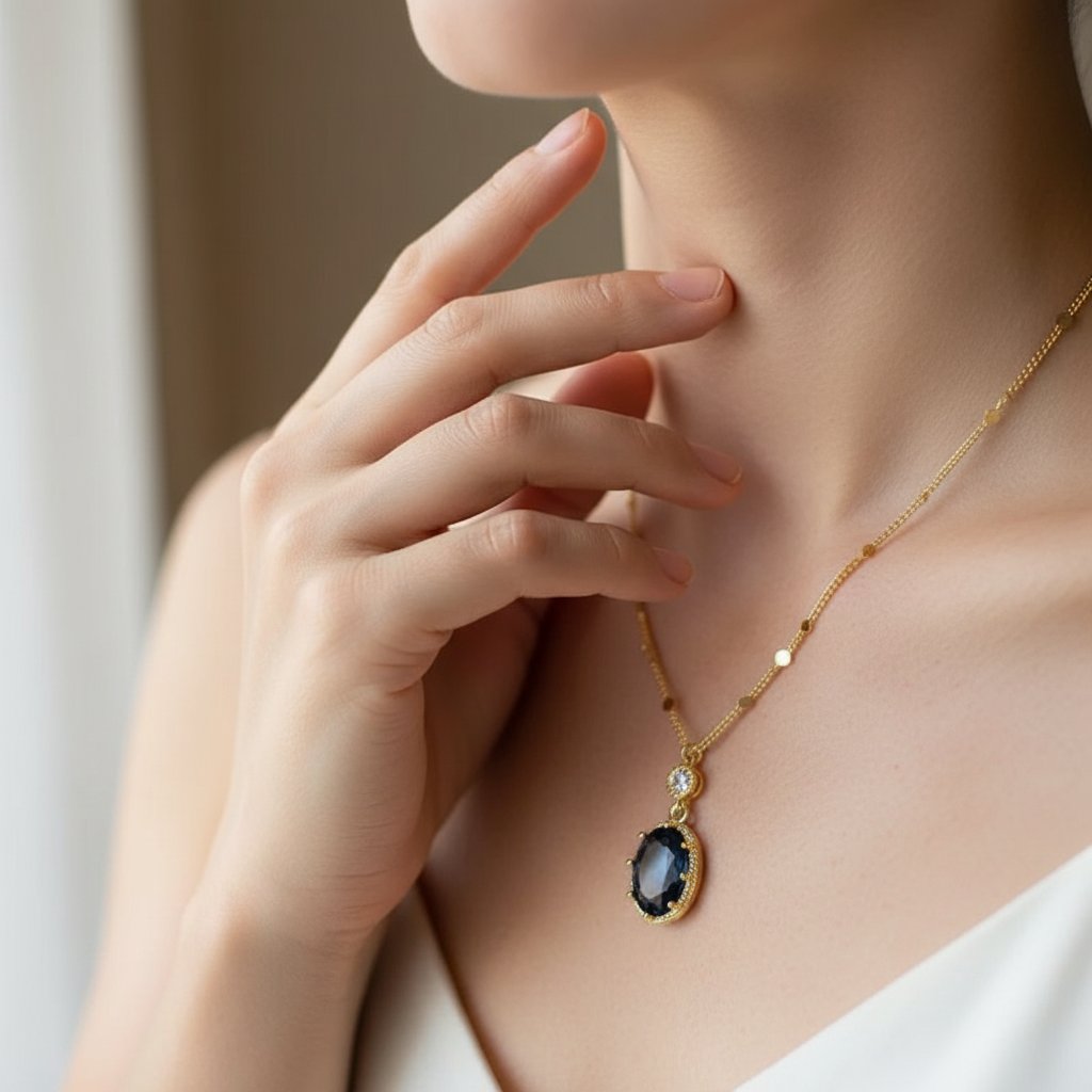Perrine Gold Necklace