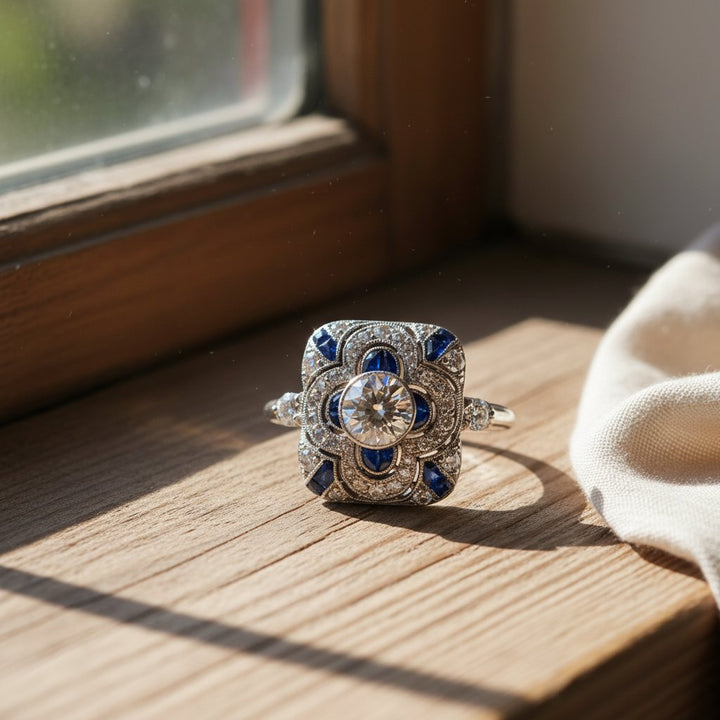 Bague Sabine en zircone