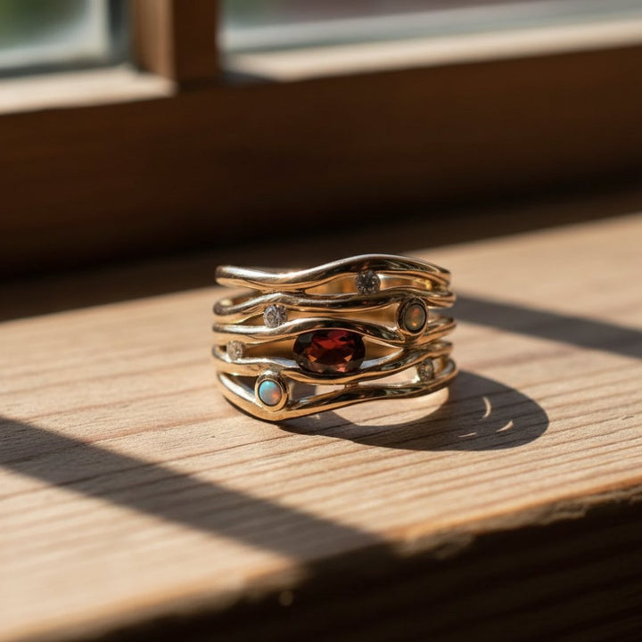 Solene Zirconia Ring