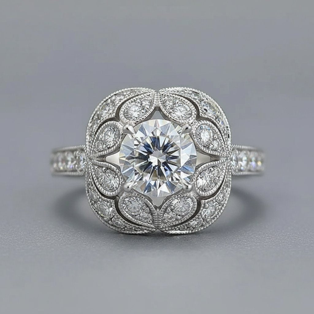 Vionnet Silver Ring