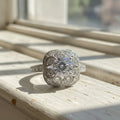 Vionnet Silver Ring