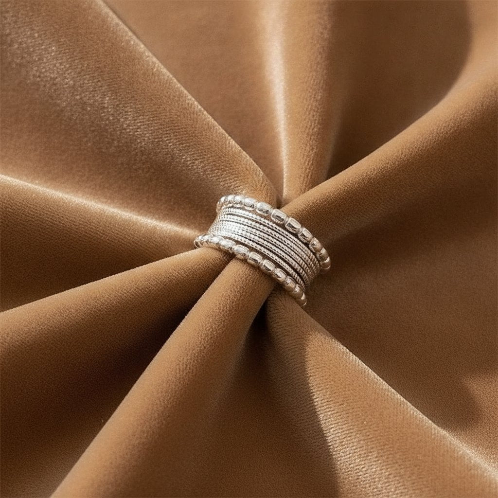 Capucine zilveren ring