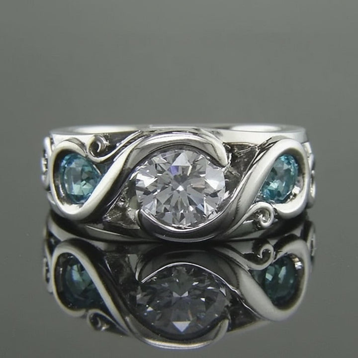 Bague Suri en zircone