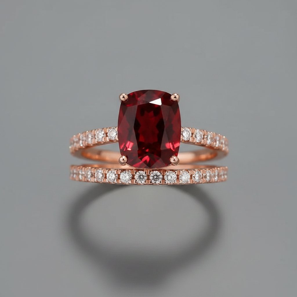 Aurore Moissanite Ring