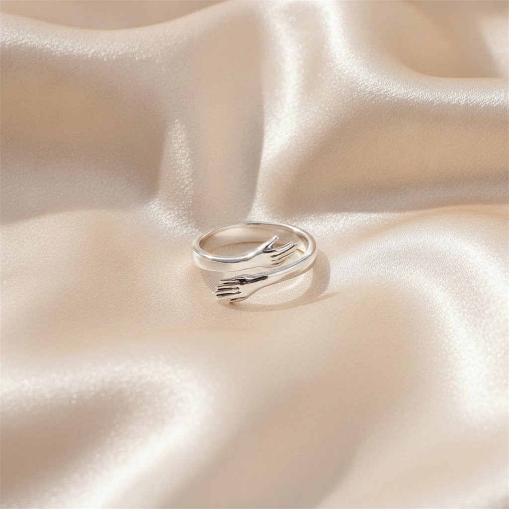 Bague Ambre en argent