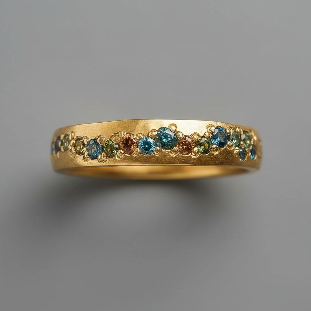 Perle Gold Ring