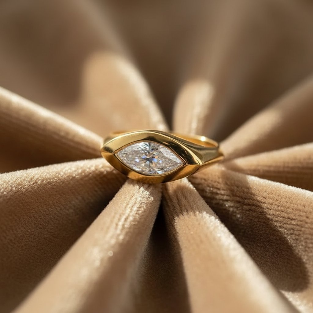 Anillo Verena de zirconia