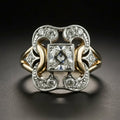 Bague en zircone bijou