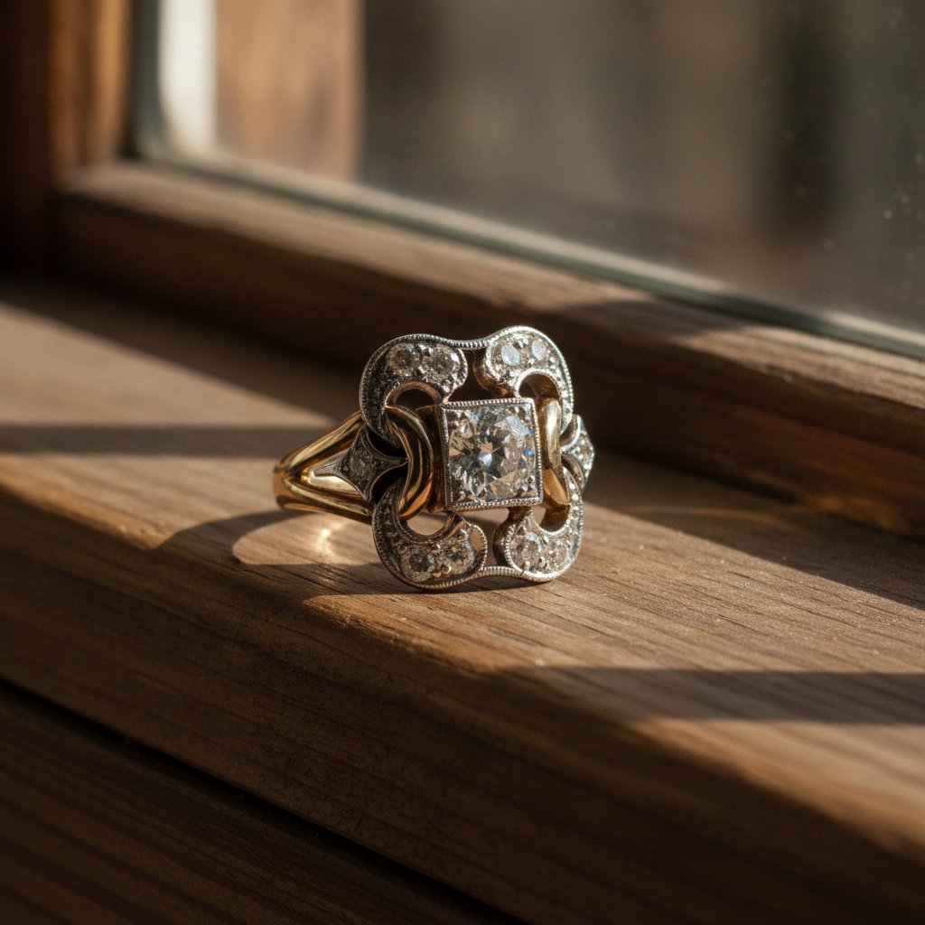 Bague en zircone bijou