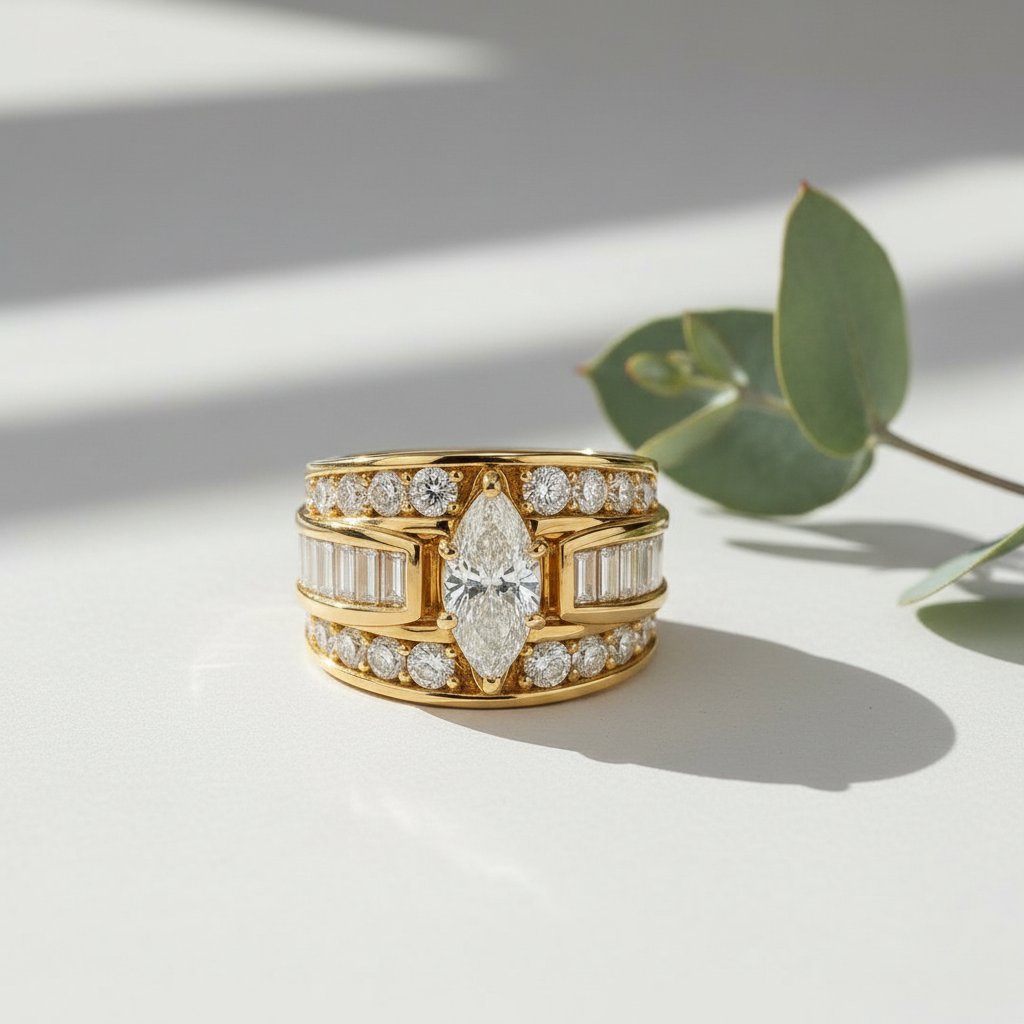 Nadia gouden ring