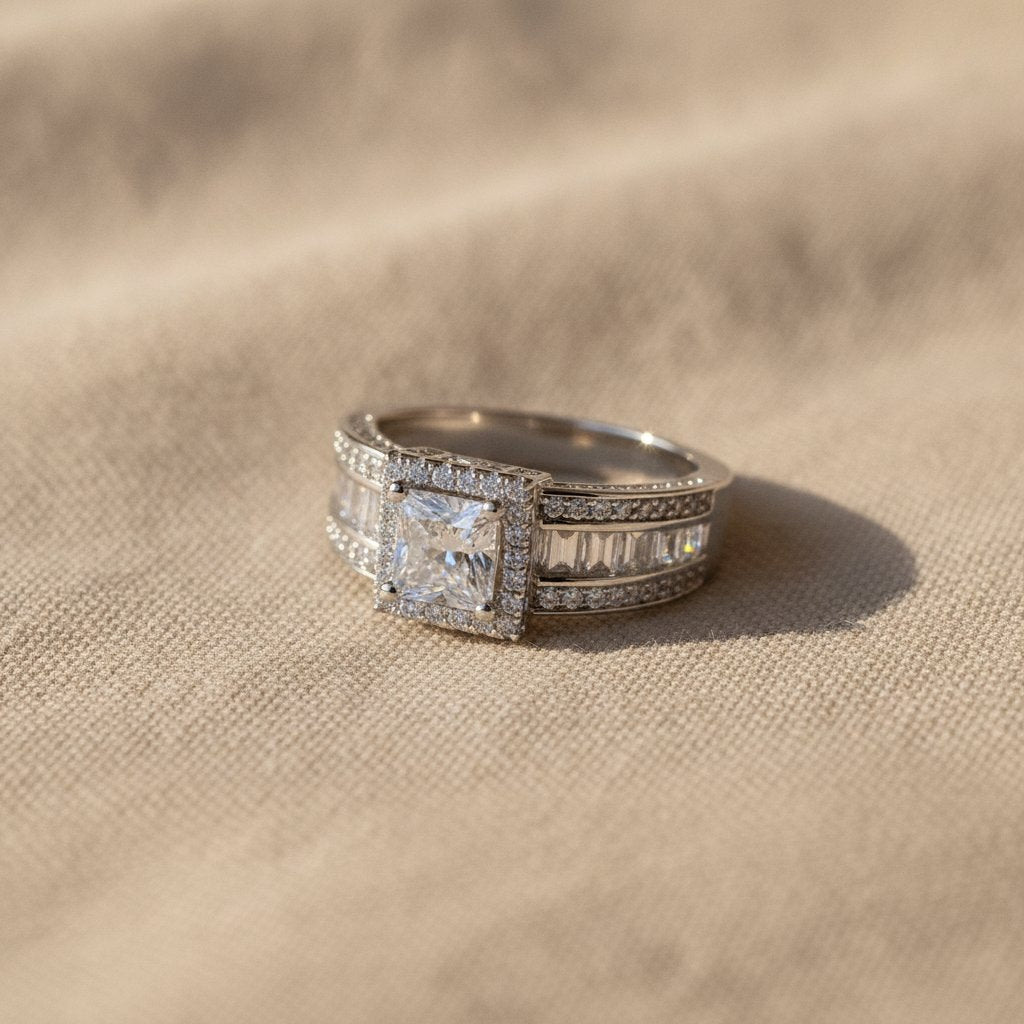 Cerise Zirconia Ring