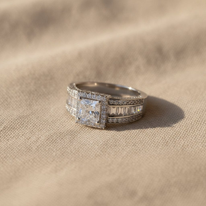 Cerise Zirconia Ring
