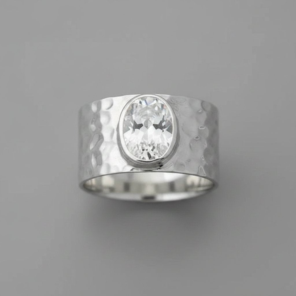 Cerise Zirconia Ring