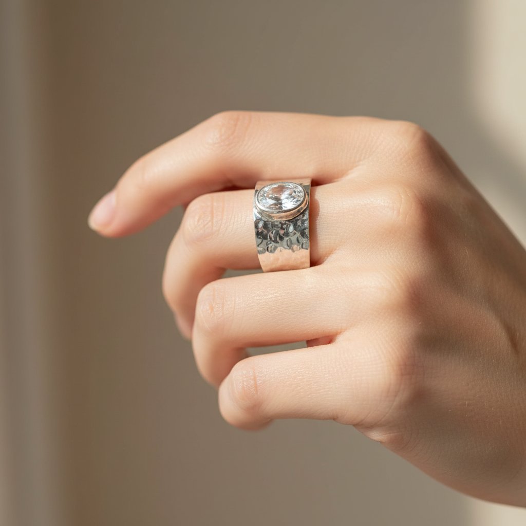 Cerise Zirconia Ring