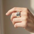Cerise Zirconia Ring