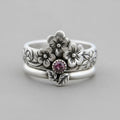 Kirschroter Ring