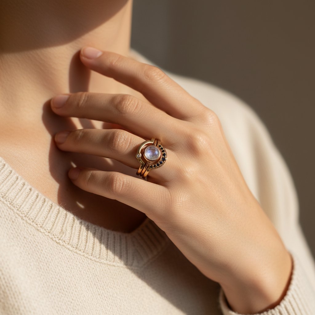 Coralie Crystal Ring
