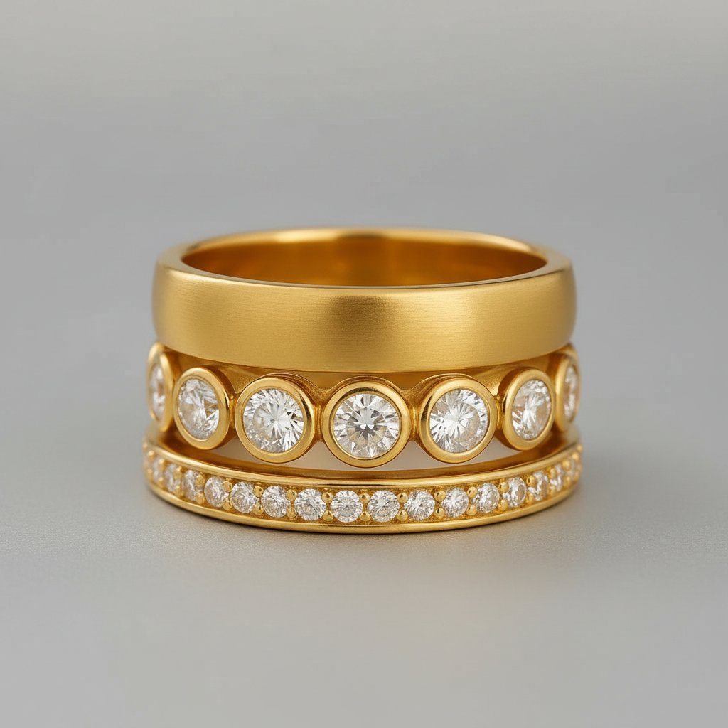 Conjunto de joias Romy dourado