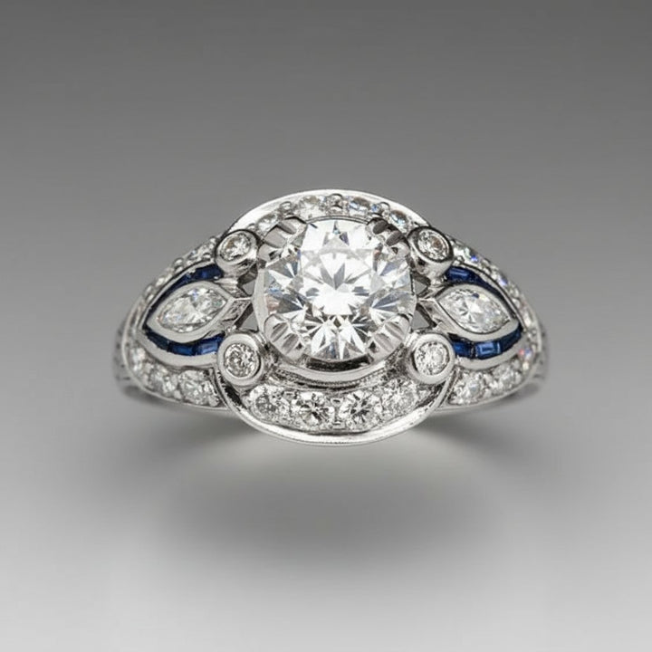 Coralie Silver Ring