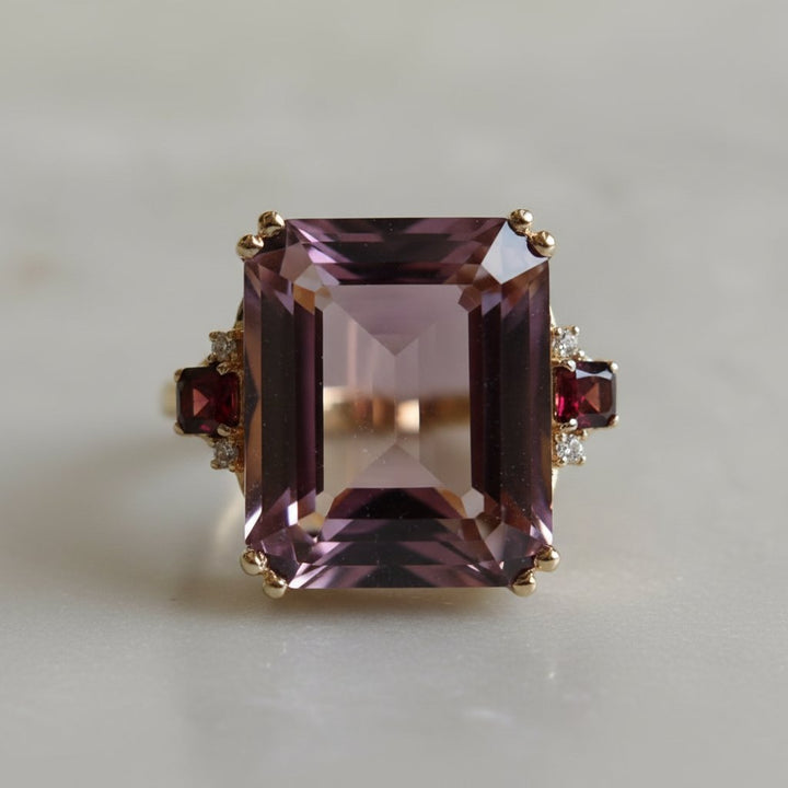 Bague dorée Sidonie