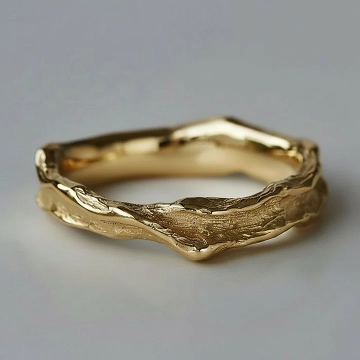 Anello Selene dorato