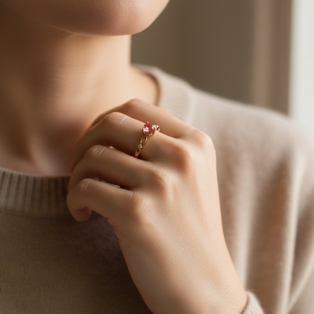 Anillo Calla de circonita