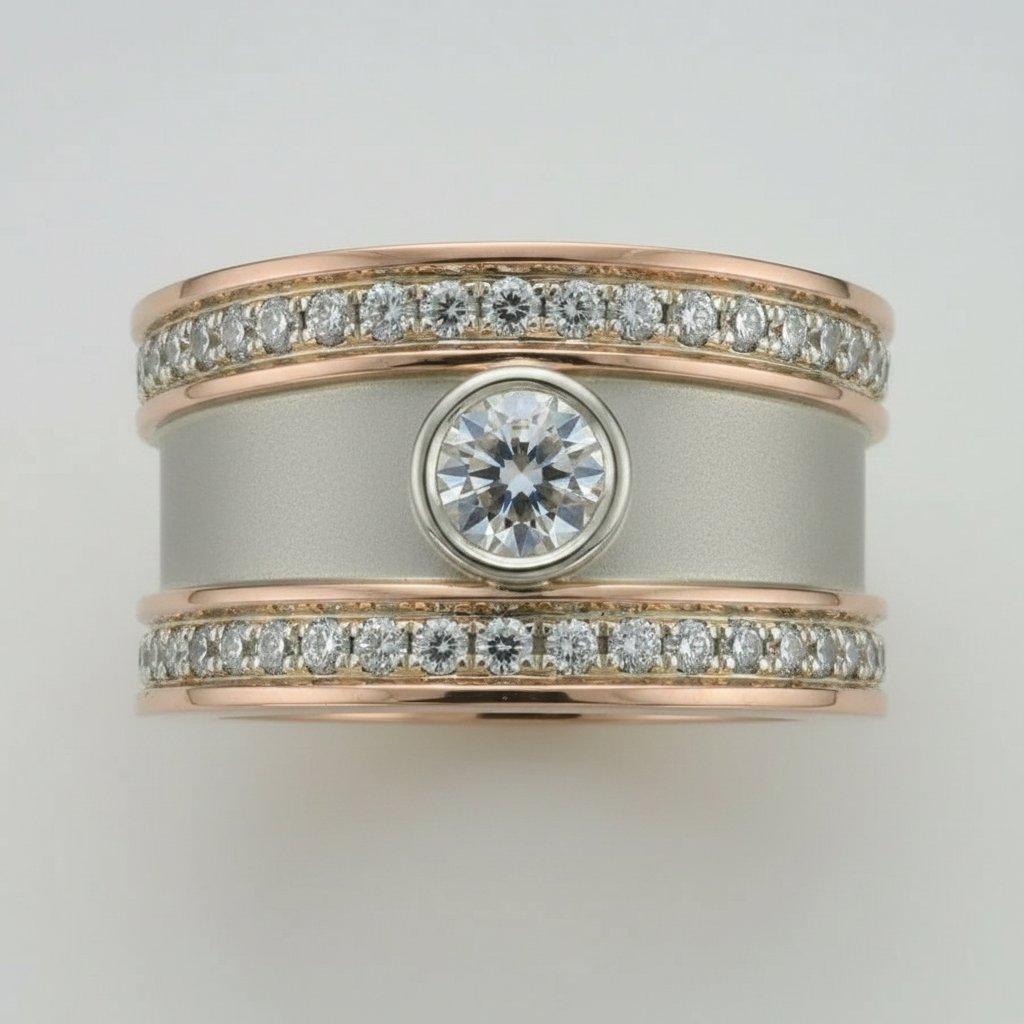 Anillo Linnea de circonita cúbica