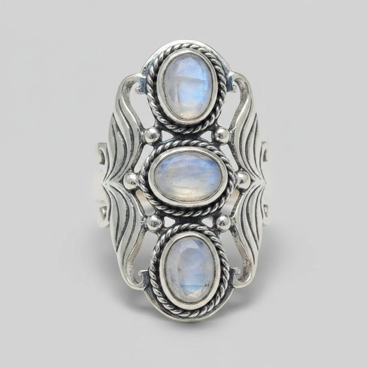 Aurore Moonstone Ring