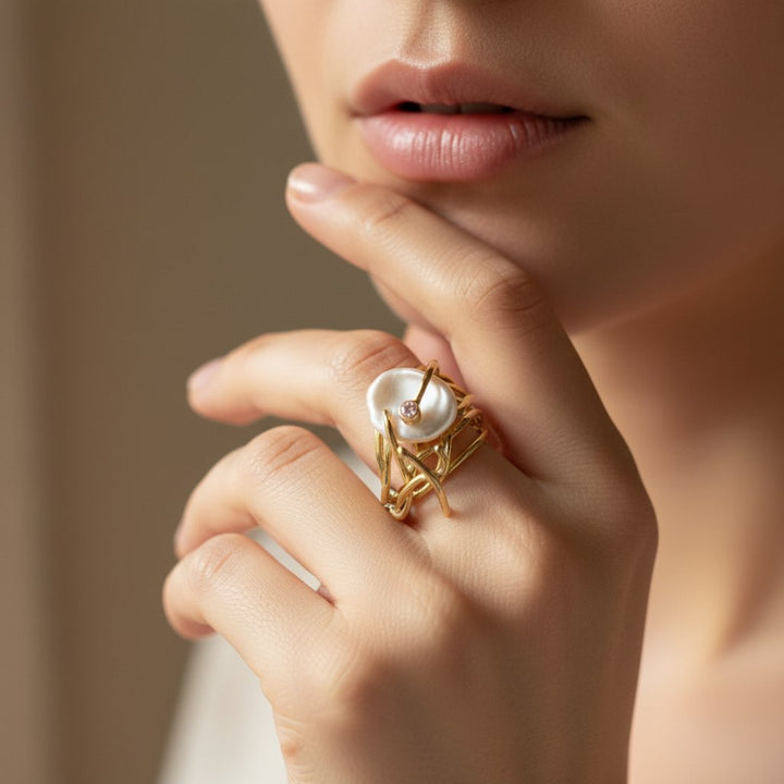 Camille Pearl Ring